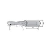 Indexable drills Indexable drills series ZSD02 - Makotools Industrial Supply Tools for Metal Cutting